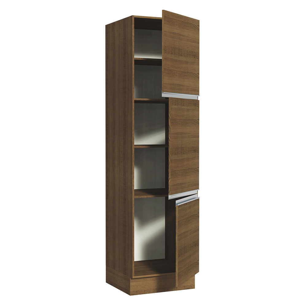 Despensero Madesa Glamy 60 x 60 cm 3 Puertas Marrón