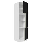 Despensero 60 x 60 cm 3 Puertas Blanco/Negro Lux Madesa