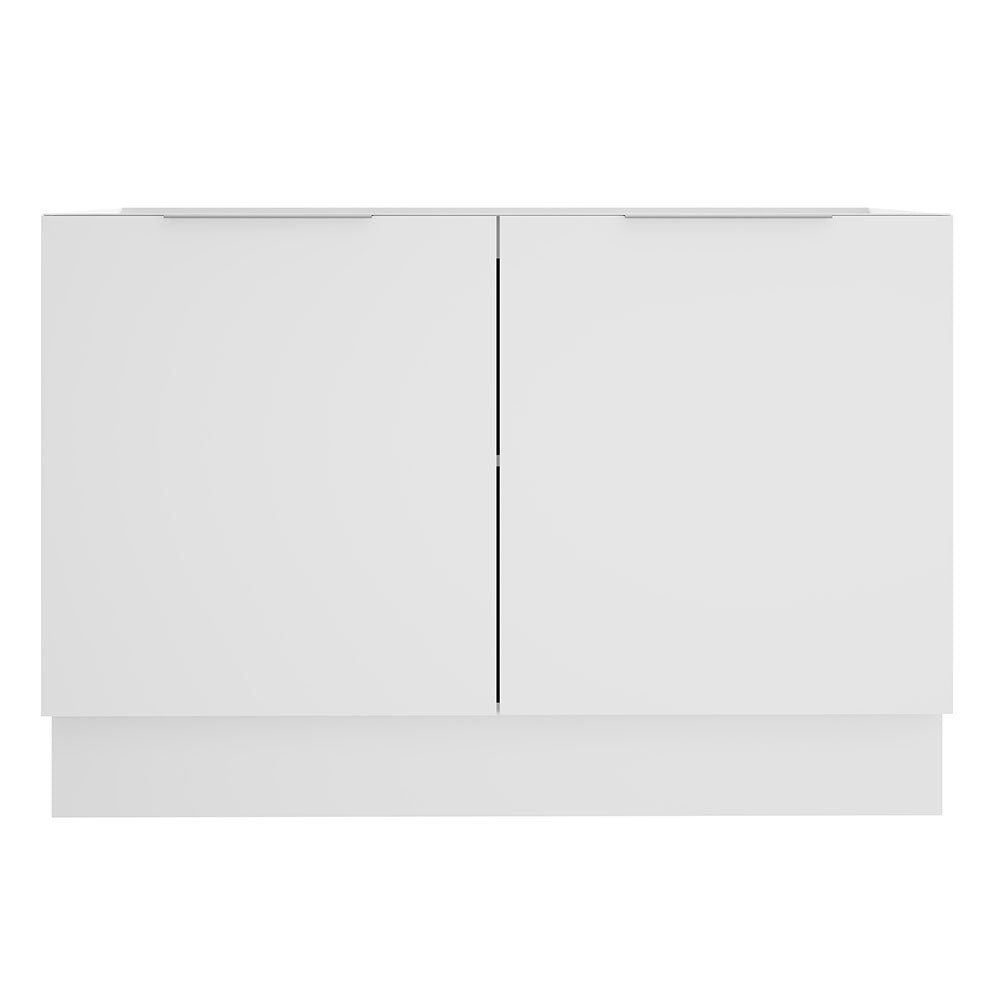 Bajo Mesada 120 cm Sin cajones 2 Puertas Stella Blanco