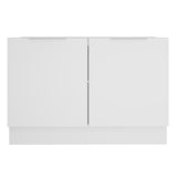 Bajo Mesada 120 cm Sin cajones 2 Puertas Stella Blanco