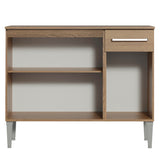 Bajo Mesada 3 Puertas y 1 Cajón Emilly Marrón