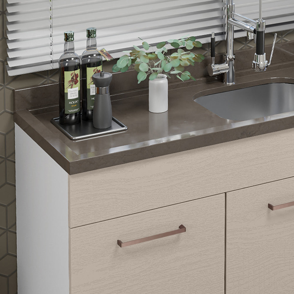 Bajo mesada Madesa Agata 150 Cm 2 Puertas 2 Cajones