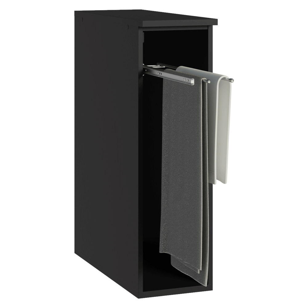 Bajo Mesda Porta repasador 20 cm Flotante Negro Nice Madesa
