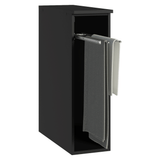Bajo Mesda Porta repasador 20 cm Flotante Negro Nice Madesa