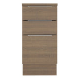 Bajo Mesada Cocina 40 cm 3 Cajones Marrón Stella Madesa