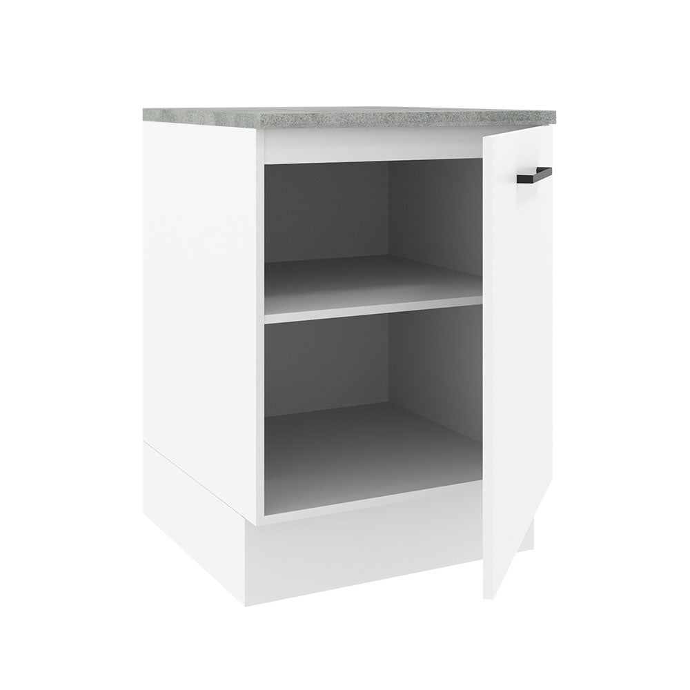 Bajo Mesada 60 cm 1 Puerta Agata Blanco