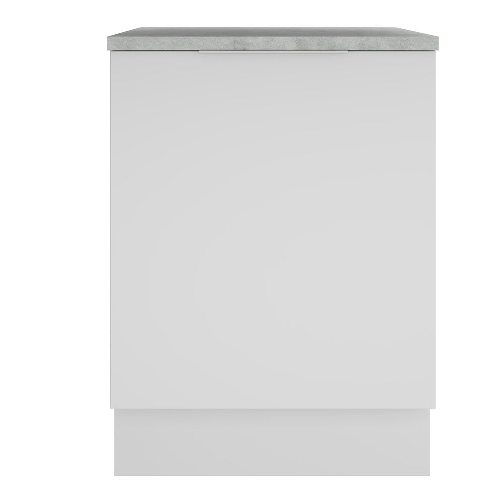 Bajo Mesada Cocina 60 cm 1 Puerta Blanco Stella Madesa