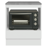 Bajo Mesada para Horno/Microondas 70 cm 1 Gaveta Blanco