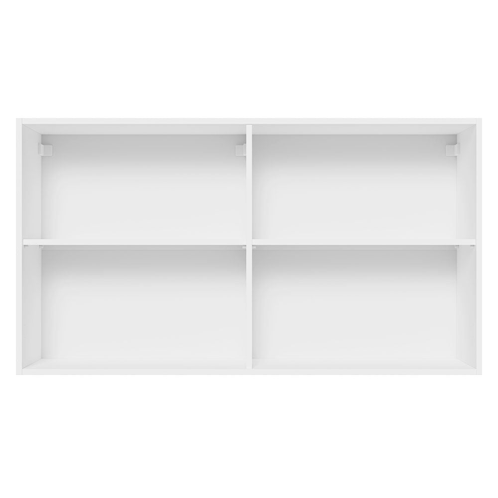 Alacena Cocina 100% MDF 120 cm 2 Puertas Blanco Brillante Acordes Madesa