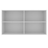 Alacena 120 cm 2 Puertas Stella Blanco/Marrón