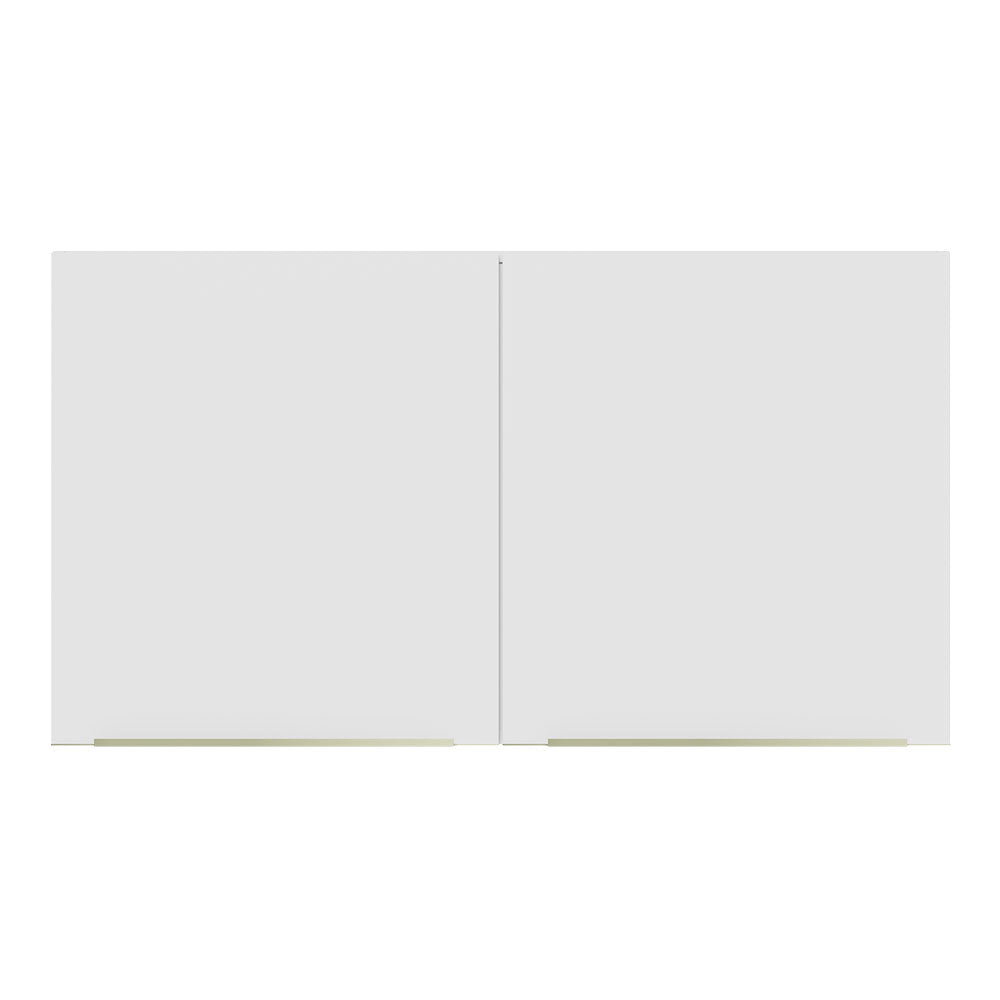 Alacena 120 cm 2 Puertas Lux Blanco/Blanco