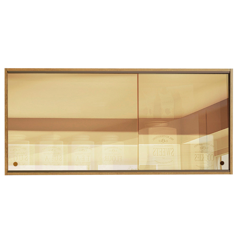 Armario Madesa Emilly 2 Puertas Corredizas Cristal Reflejo