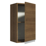 Alacena 35 cm 1 Puerta Glamy Marrón