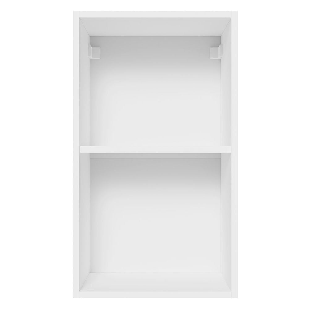Alacena Cocina 100% MDF 35 cm 1 Puerta Blanco/Marrón Acordes Madesa