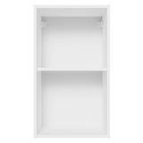 Alacena Cocina 100% MDF 35 cm 1 Puerta Blanco/Marrón Acordes Madesa