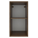 Alacena Cocina 35 cm 1 Puerta Marrón/Blanco Stella Madesa