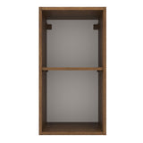 Alacena Cocina 35 cm 1 Puerta Marrón/Negro Agata Madesa