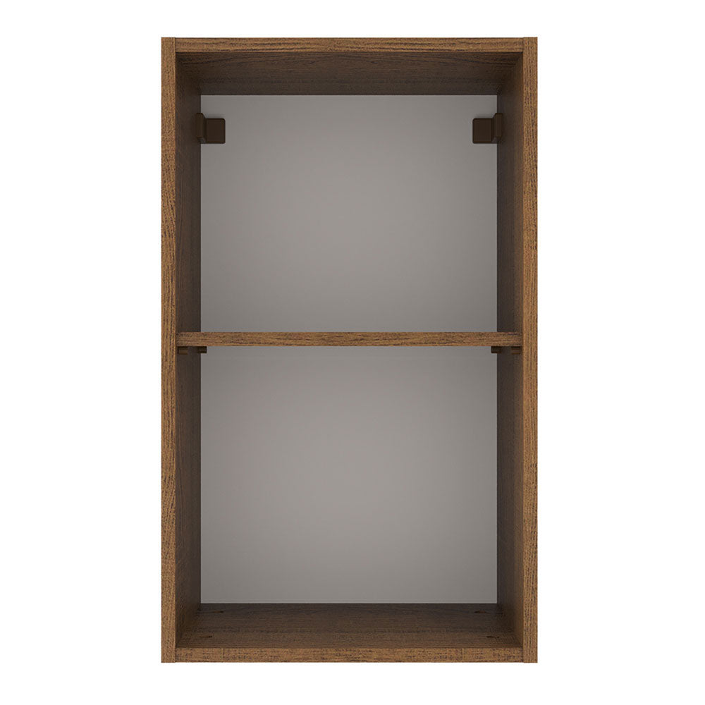 Alacena 40 cm 1 Puerta Agata Marrón/Blanco