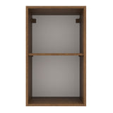 Alacena 40 cm 1 Puerta Agata Marrón/Blanco