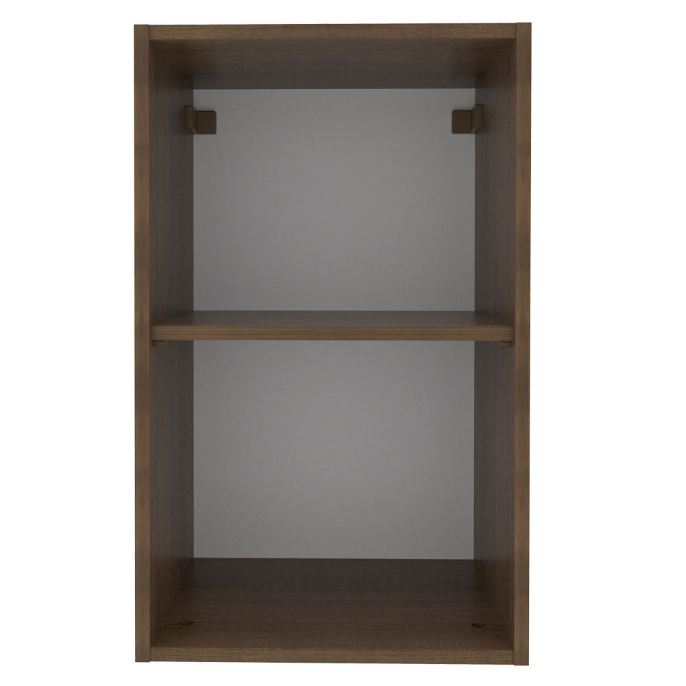 Alacena Cocina 40 cm 1 Puerta Marrón/Blanco Stella Madesa