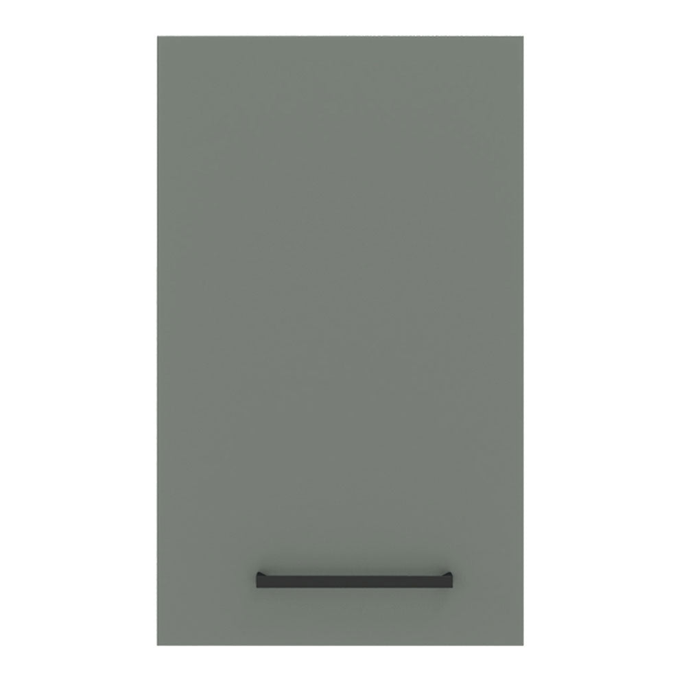 Alacena 40 cm 1 Puerta Blanco/Gris Agata Madesa