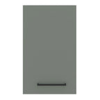 Alacena 40 cm 1 Puerta Blanco/Gris Agata Madesa