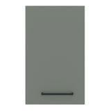 Alacena 40 cm 1 Puerta Agata Blanco/Gris