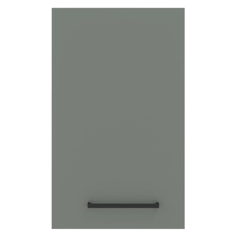 Alacena 40 cm 1 Puerta Marrón/Gris Agata Madesa