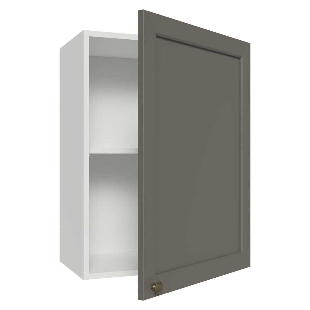 Alacena 50 cm 1 Puerta Vik Blanco/Gris