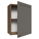 Alacena 50 cm 1 Puerta Vik Marrón/Gris