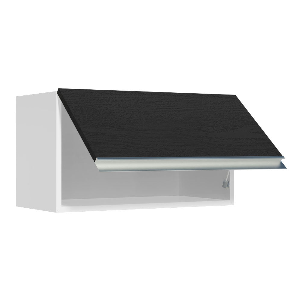 Alacena Gabinete Superior Madesa Glamy 60cm Blanco/Negro