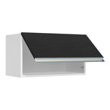 Alacena Gabinete Superior Madesa Glamy 60cm Blanco/Negro
