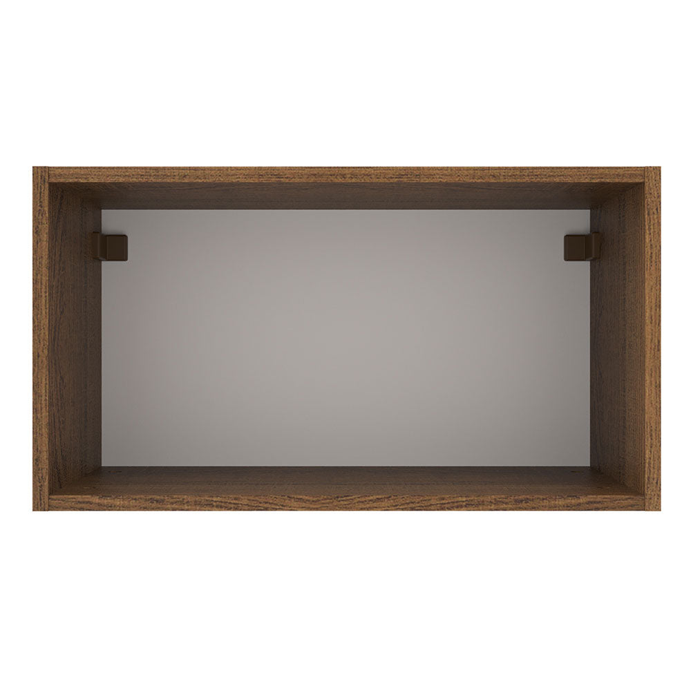 Alacena 60 cm 1 Puerta Agata Marrón/Negro