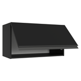 Alacena 60 cm 1 Puerta Abatible Negro Nice Madesa