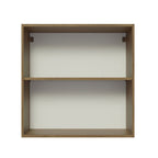 Alacena 70 cm 2 Puertas Marrón/Blanco Glamy Madesa