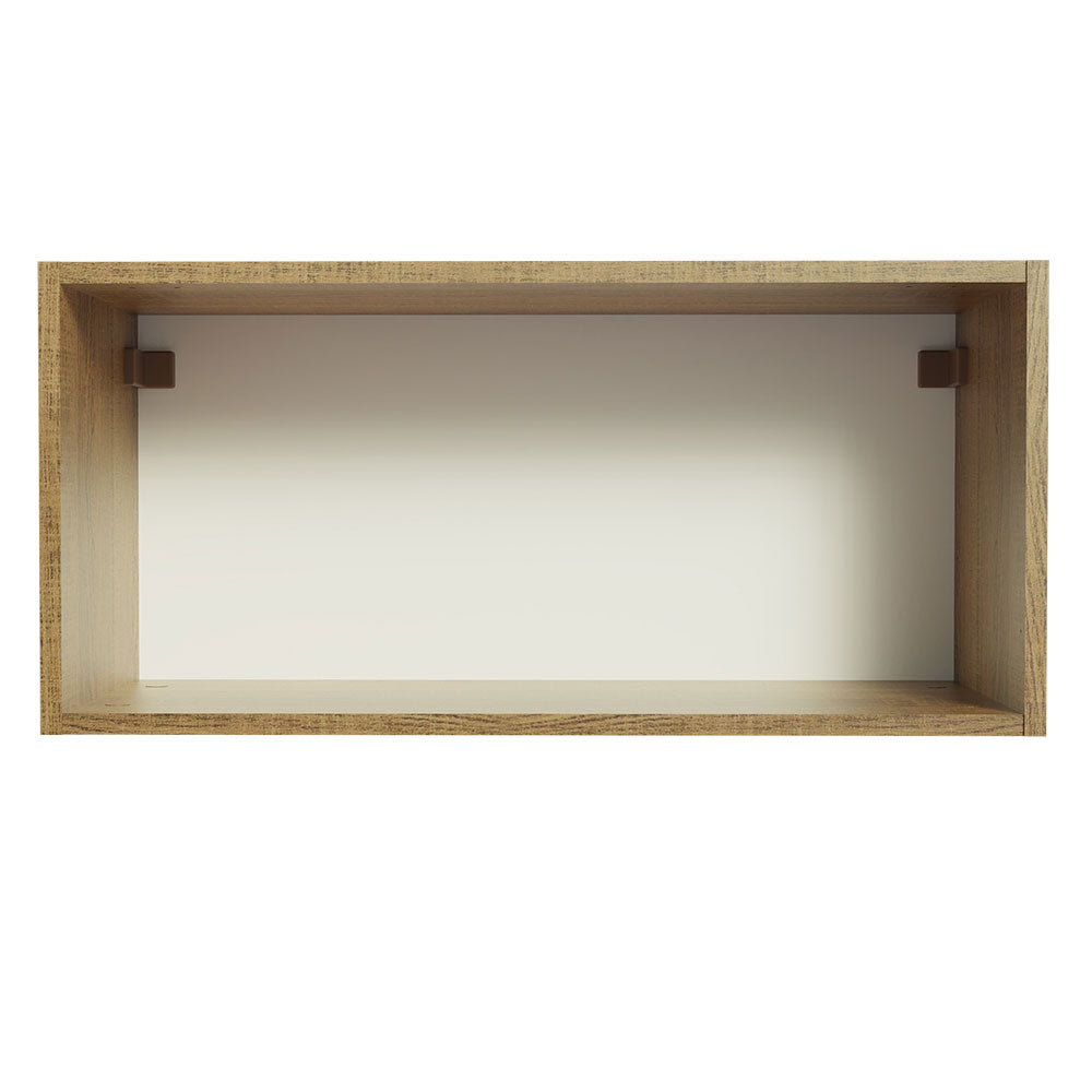 Alacena Cocina 70 cm 1 Puerta Abatible Marrón Stella Madesa