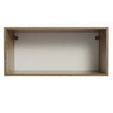 Alacena 70 cm 1 Puerta Agata Marrón/Blanco