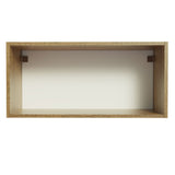 Alacena 70 cm 1 Puerta Agata Marrón/Negro