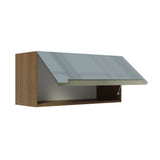 Alacena 70 cm 1 Puerta Lux Marrón/Gris