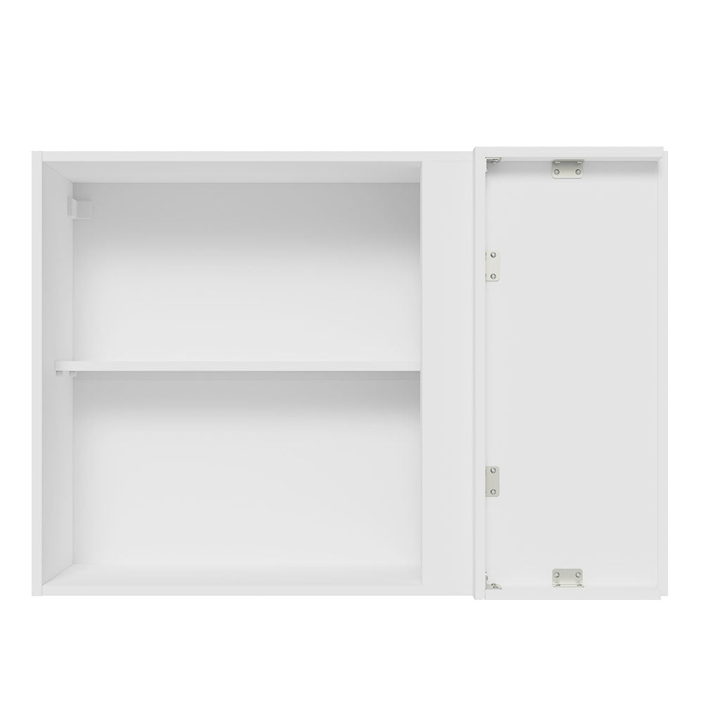 Alacena Esquinero 1 Puerta Glamy Blanco