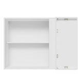 Alacena Esquinero 1 Puerta Glamy Blanco