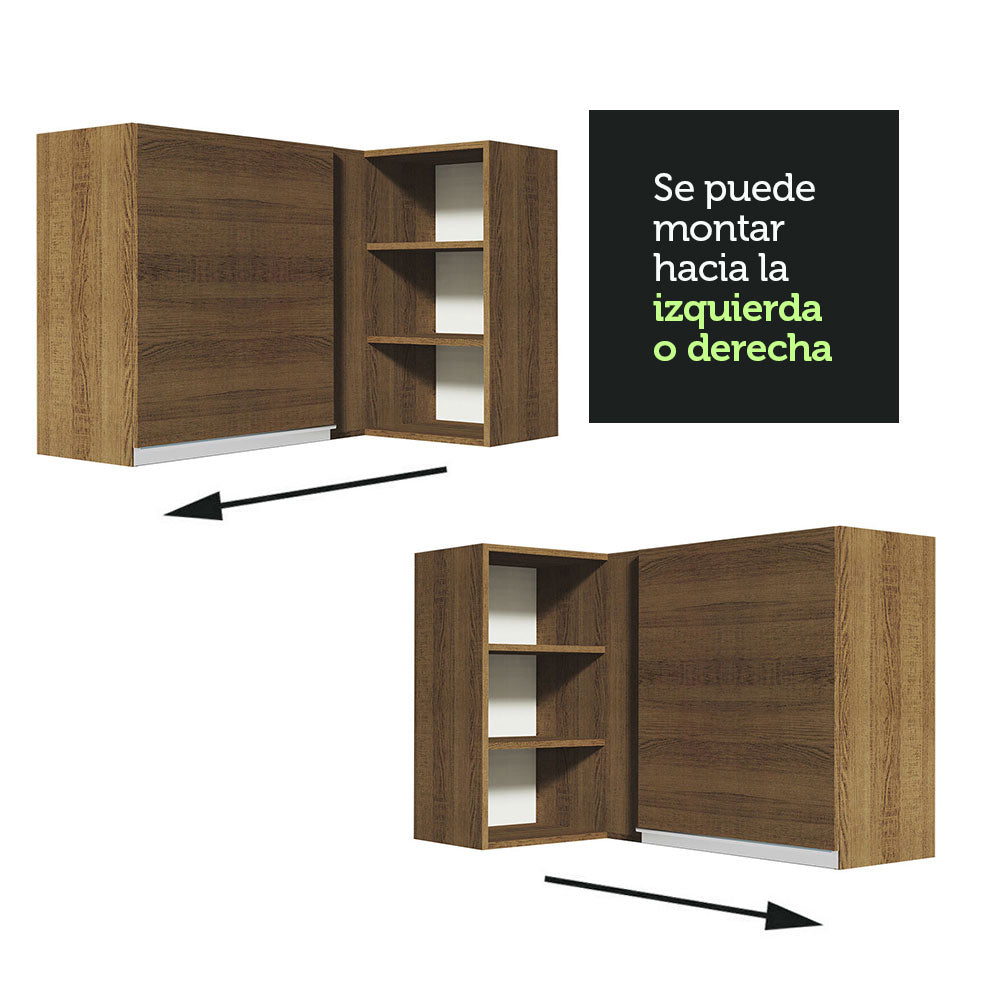 Alacena Gabinete Superior De Esquina Cocina Madesa Glamy MM