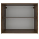 Alacena Cocina 80 cm 2 Puertas Marrón Stella Madesa