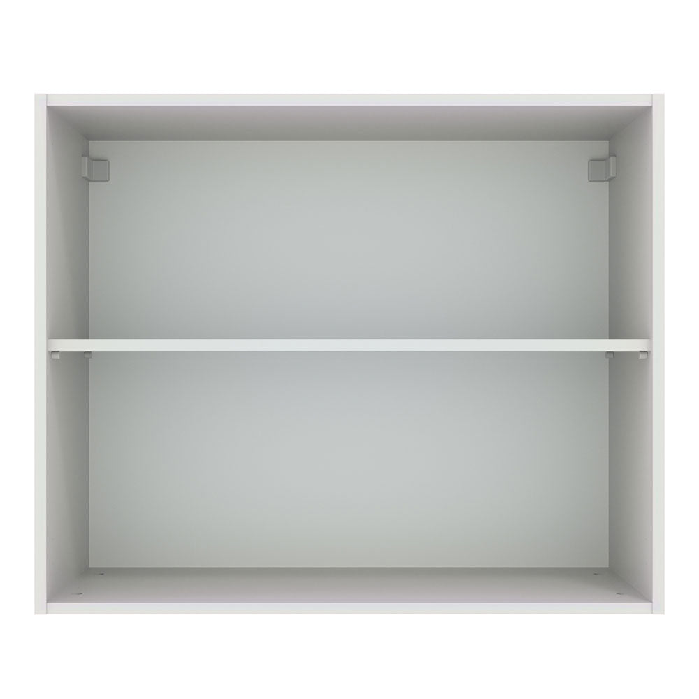 Alacena 80 cm 2 Puertas Agata Blanco/Negro