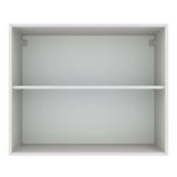 Alacena 80 cm 2 Puertas Agata Blanco/Negro