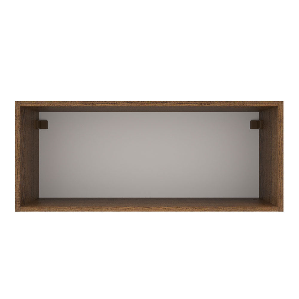 Alacena 80 cm 1 Puerta Agata Marrón/Negro