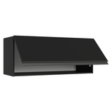 Alacena 80 cm 1 Puerta Abatible Negro Nice Madesa