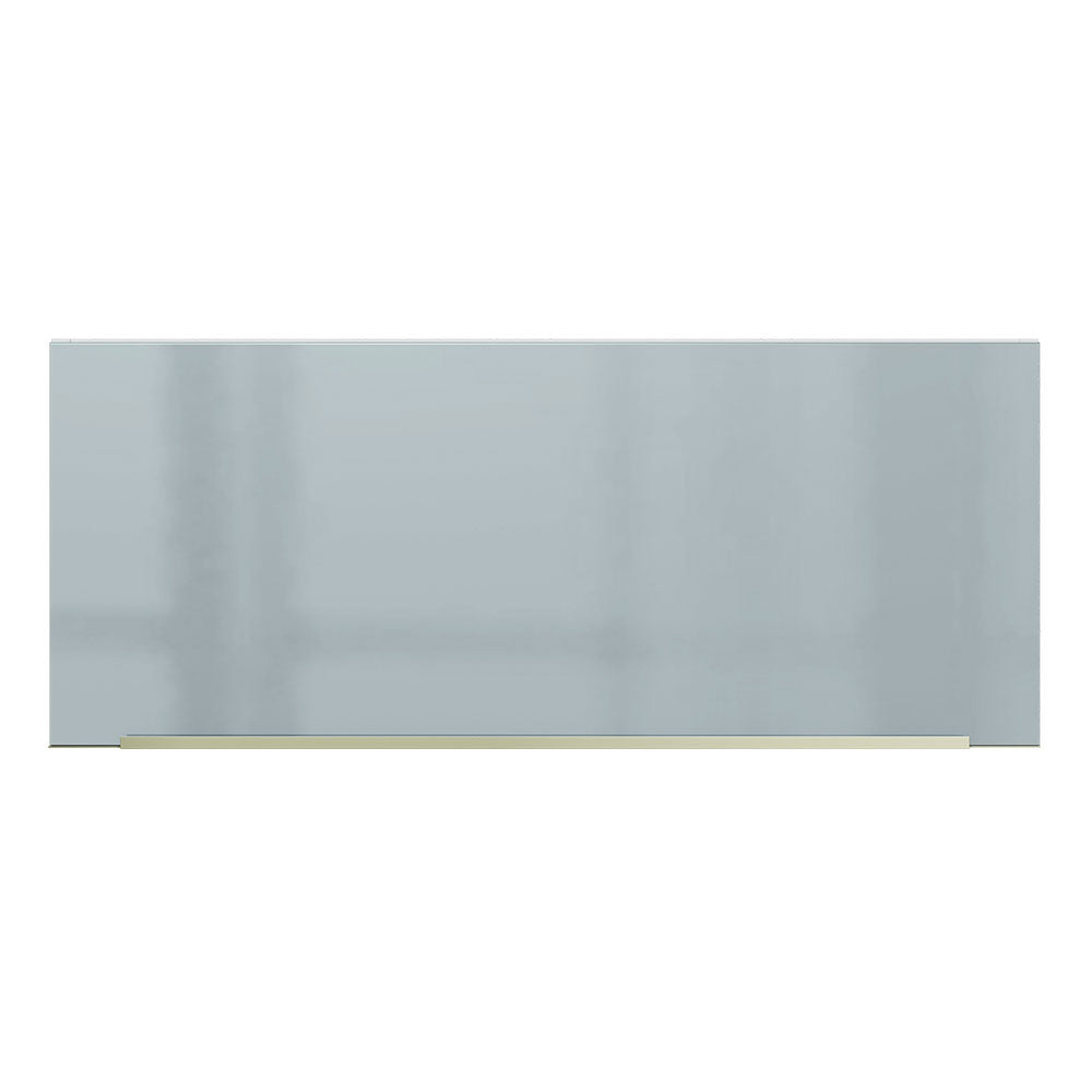 Alacena 80 cm 1 Puerta Lux Blanco/Gris