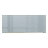 Alacena 80 cm 1 Puerta Lux Blanco/Gris