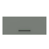 Alacena 80 cm 1 Puerta Agata Blanco/Gris